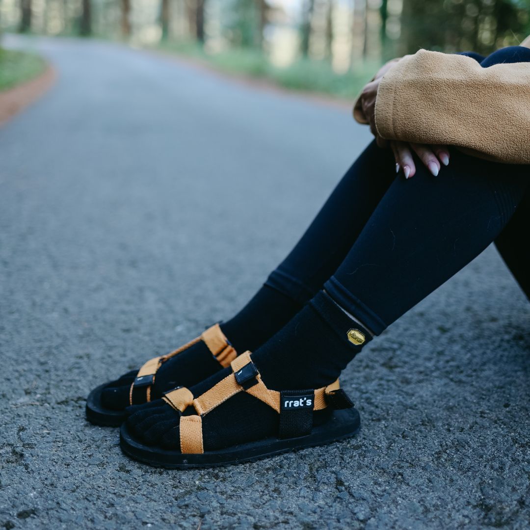 Vibram 5TOE Wollsocke