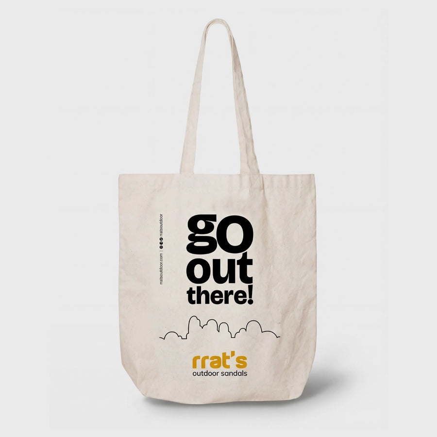 RRAT's Tote Bag “Go Out There!”